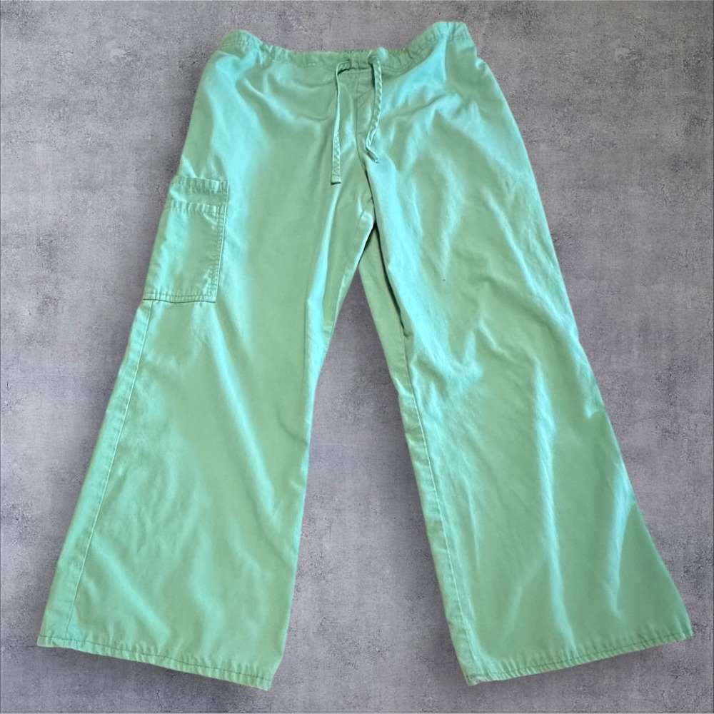 Lot of 6 Women's Scrub‎ Pants Size Medium Solid Colors Medical Workwear - Picture 14 of 14